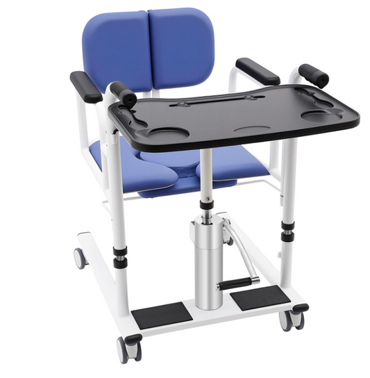 Hydraulic Transfer Chair-Safe, Comfortable & Dignified Mobility Support