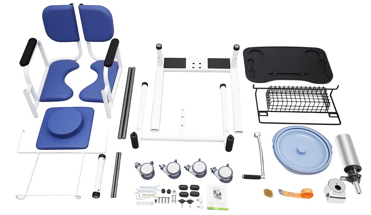 Hydraulic Transfer Chair-Safe, Comfortable & Dignified Mobility Support